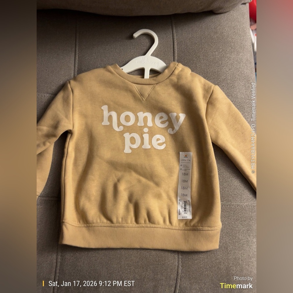 LC Lauren Conrad Kids Sweatshirt - Honey Pie Tan